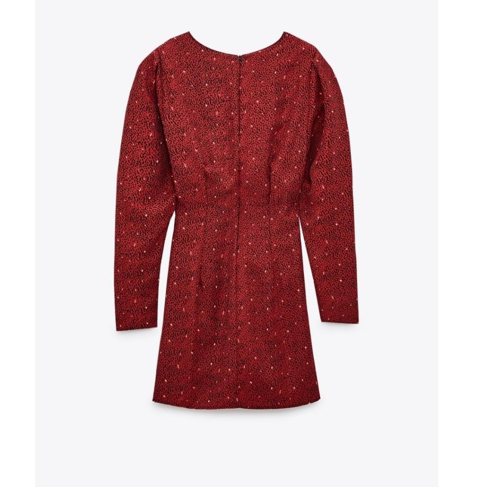 ZARA PRINT DRESS - Picture 6 of 9